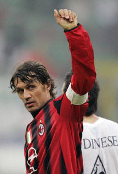 Paolo Maldini of Milan (AFP)