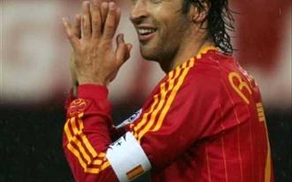Captain of Spain, Raul Gonzalez Blanco (AFP)