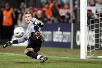 Rensing of Bayern in Champions League match vs Milan