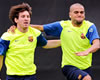 Lionel Messi, Dani Alves, Barcelona (Getty Images)