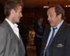 David Beckham & Platini 