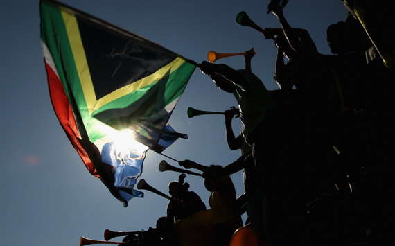 African Flag and Vuvuzela (Getty Images)