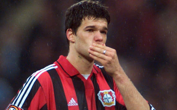Michael Ballack spielte von 1999 bis 2002 für Bayer Leverkusen (Getty Images)