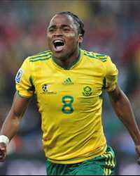 First goal scorer of World Cup 2010 - Siphiwe Tshabalala - South Africa (Getty Images)