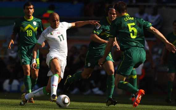 Rafik Djebbour- Algeria v Slovenia (Getty)