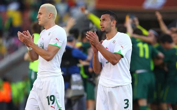 FIFA World Cup : Hassan Yebda & Nadir Belhadj (Algeria vs Slovenia) - (Gettyimages)