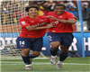 Honduras v Chile: Jean Beausejour; Matias Fernandez  (Getty)