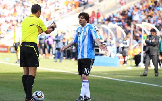 Argentina v South Korea: Lionel Messi 