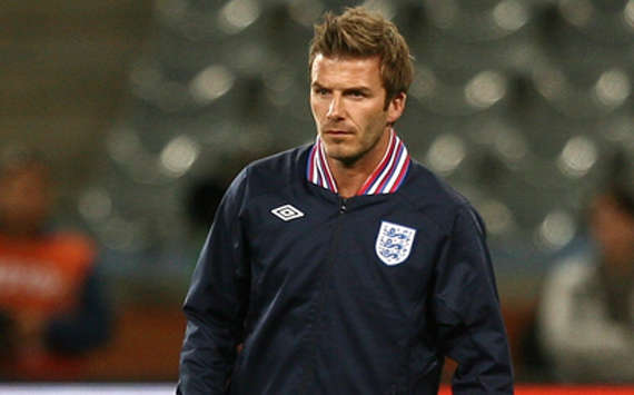 David Beckham beim England-Training