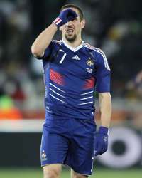 World Cup,France Vs Mexico,Franck Ribery 
(Getty Images)