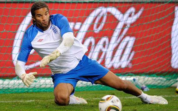 England Training Session,David James,England(Getty Images)
