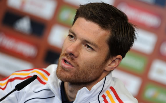 Spain midfielder Xabi Alonso is expected to take his place in Vicente del