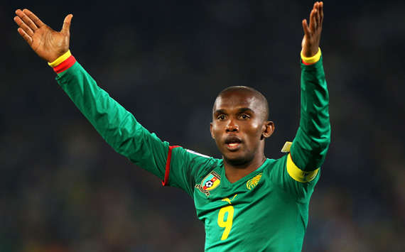  FIFA World Cup 2010 - Cameroon vs Denmark, Samuel Eto'o (Getty Images)