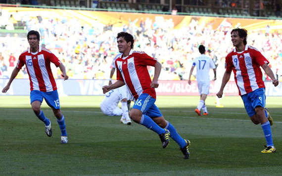 Slovakia v Paraguay: Cristian Riveros  (Getty)