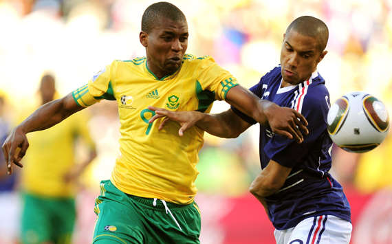 Mphela & Clichy - France-South Africa - World Cup 2010 (Getty Images)"