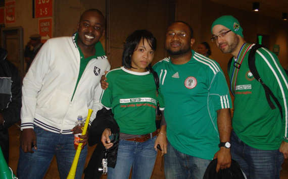 Nigeria Fans In South Africa 4 ( Jennifer Ifeoma Okoye)