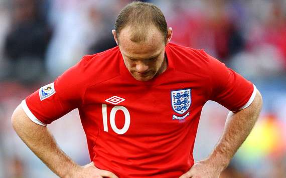 WC 2010: Wayne Rooney - England  - Slovenia (Getty Images)   