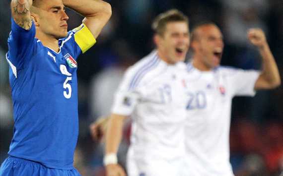 Italia Piala Dunia 2010 (Getty Images)