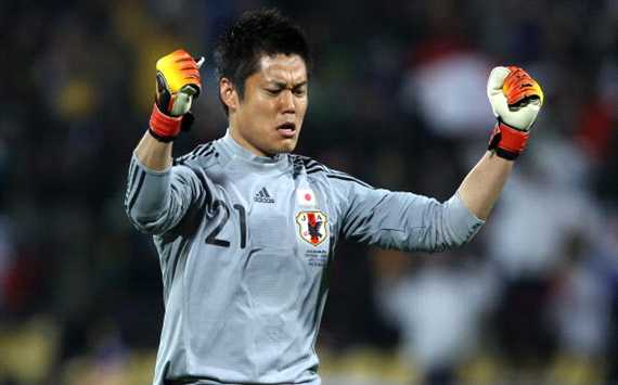 2010 FIFA World Cup - Denmark vs Japan,Eiji Kawashima (Getty Images)