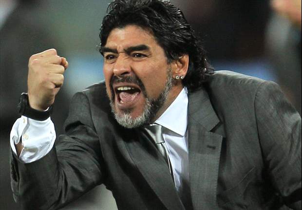 World Cup 2010: Diego Maradona Mocks Bastian Schweinsteiger In A German Accent