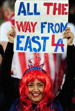 Super Woman - Usa fan (Getty images)