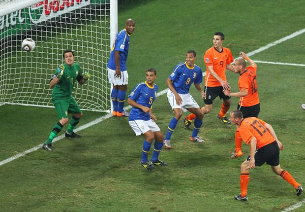 World Cup 2010: Brazil star Robinho blasts 'lack of attention' after shock defeat to the Netherlands