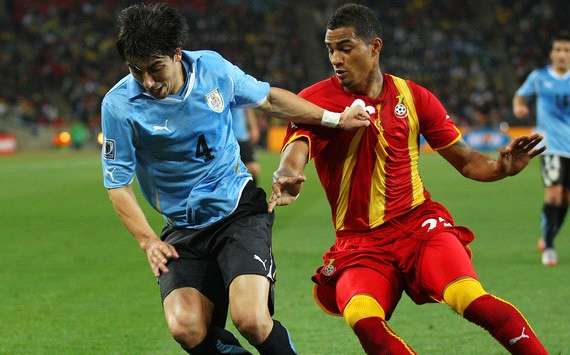 FIFA World Cup : Jorge Fucile (Uruguay) vs Kevin-Prince Boateng (Ghana) - (Gettyimages)
