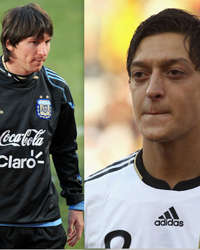 WC 2010 - Messi and  Oezil(Getty Images)