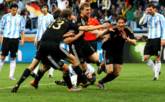 Jerman 4-0 Argentina (Getty Images)