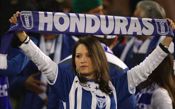 2010 FIFA World Cup,A Honduras fan enjoys the atmosphere,Switzerland v Honduras(Getty Images)