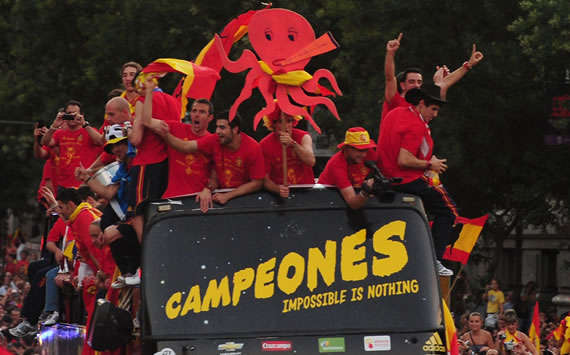 Spanyol Piala Dunia 2010 (Getty Images)