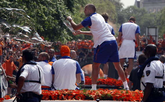 John Heitinga celebrating (PROSHOTS)