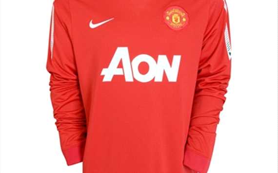 Manchester United's new jersey (manutd.com)