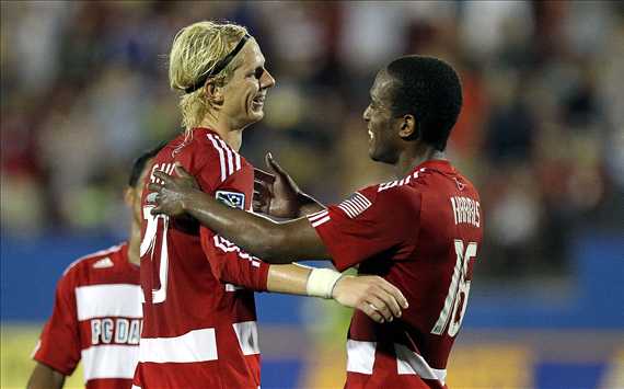 Brek Shea, Atiba Harris, FC Dallas, MLS (Getty Images)