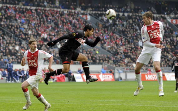 Ajax - AZ, Mounir El Hamdaoui kopt (PROSHOTS)