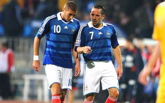 Franck Ribery & Karim Benzema (France) - (Panoramic)