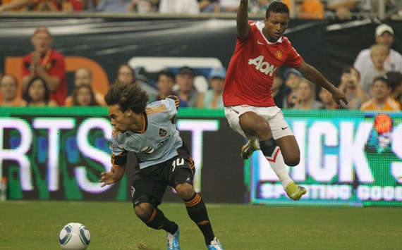 Kevin Alston, MLS All Stars; Nani, Manchester United; MLS All Star Game (Getty Images)