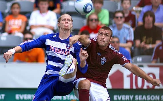 Brek Shea, FC Dallas; Julien Baudet, Colorado Rapids; MLS (Getty Images)