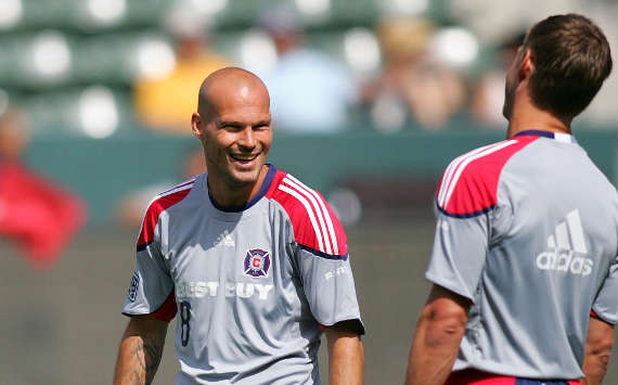Freddie Ljungberg, Brian McBride, Chicago Fire, MLS (Getty Images)