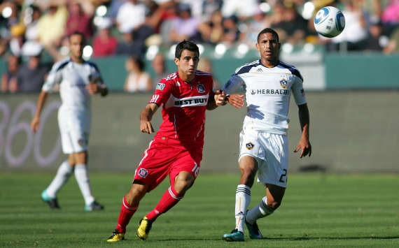 Sean Franklin, Los Angeles Galaxy; Marco Pappa, Chicago Fire; MLS (Getty Images)