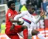 Ligue 1 : Lukman Haruna (AS Monaco) - Aly Cissokho (Olympique Lyonnais) - (Panoramic)