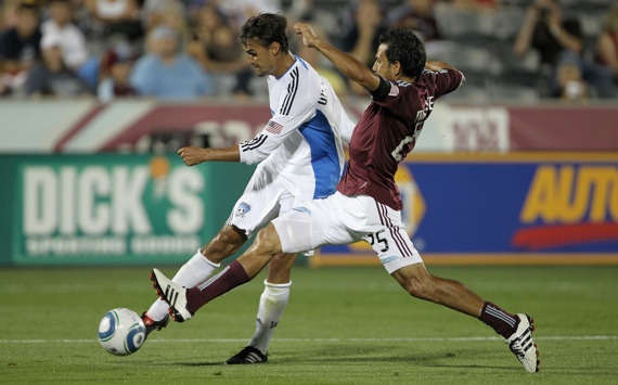 Chris Wondolowski, San Jose Earthquakes; Pablo Mastroeni, Colorado Rarpids; MLS (Getty Images)