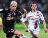 Ligue 1 : Peter Hansson (AS Monaco) - Miralem Pjanic (Lyon) - (Panoramic)