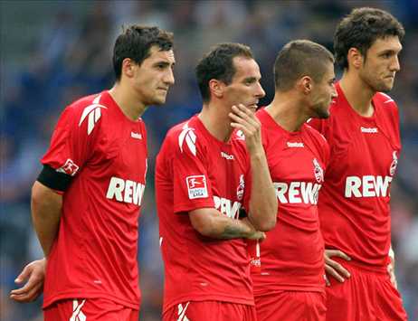 Die Kölner Jajalo, Petit, Mohamad und Pezzoni (Getty)