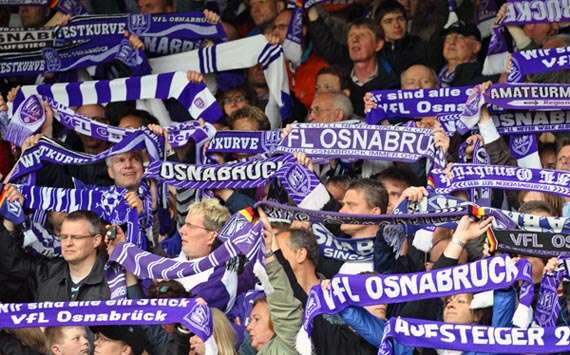 Volle Unterstützung für den VfL Osnabrück (Getty)