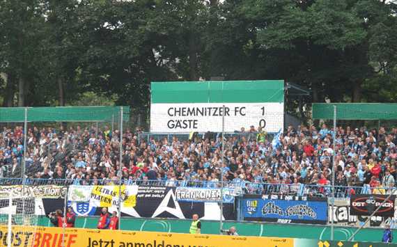 Die erste Pokal-Überraschung und Goal.com war dabei: 1:0 gewinnt Chemnitz gegen St. Pauli (Goal.com/Pauly)