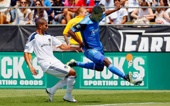 Khari Stephenson, San Jose Earthquakes; Leonardo, Los Angeles Galaxy; MLS (Getty Images)