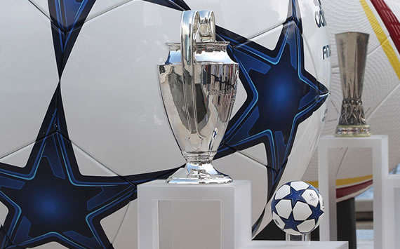 Champions League trophy and ball (Getty Images)