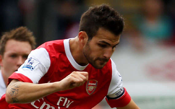 BPL - Blackburn Rovers vs Arsenal,Cesc Fabregas (Getty Images)