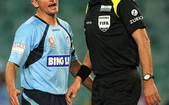 Matthew Breeze, Sydney FC vs Central Coast Mariners (Getty Images)